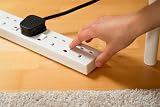 Brennenstuhl 4 Way Extension Lead 2m Individual Switch 90 Degree Sockets view 4