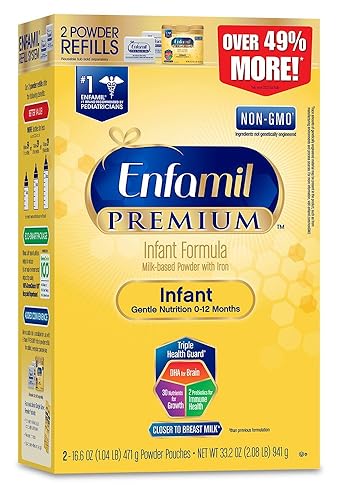 Enfamil PREMIUM Non-GMO Infant Formula Powder Refill Box, oz in  Kuwait Whizz Baby Formula