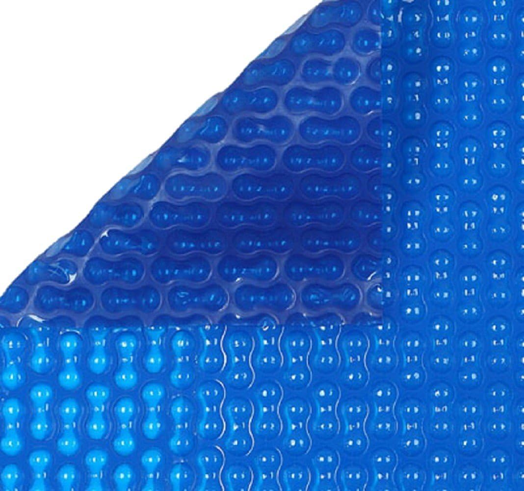 Summer swimming pool cover Geobubble 500 micron 4x12 meters pool (Solar blanket with reinforcement on all sides).