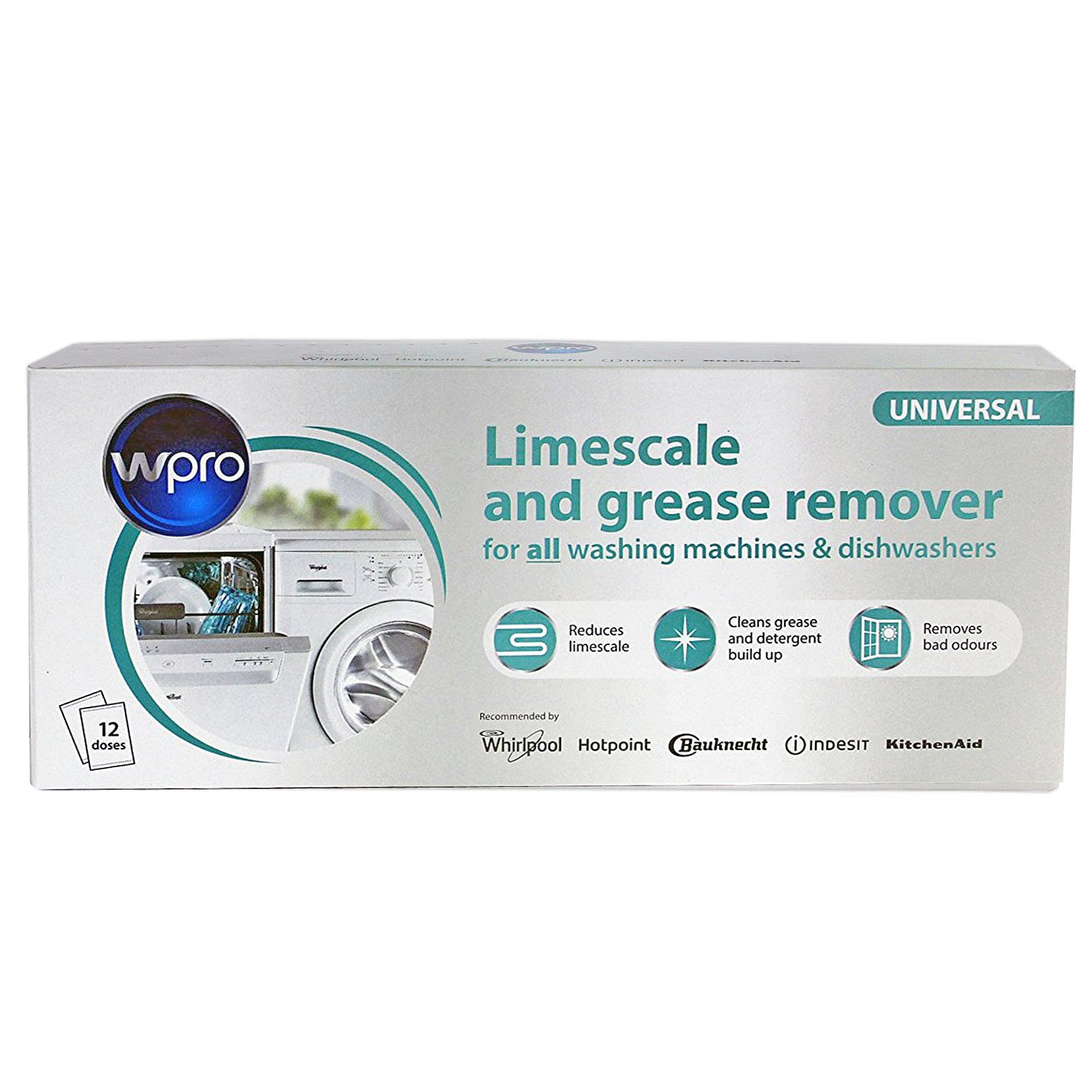 Hotpoint C00091077 Washer and Dishwasher Limescale and Detergent Remover (Box of 12)