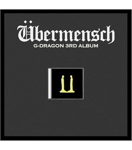Amazon.com: G-DRAGON ÜBERMENSCH 3rd Album UBERMENSCH (JEWEL Ver. 4