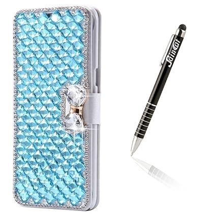 SainCat Ledertasche Brieftasche im BookStyle PU Leder Hülle Wallet Case Folio Schutzhülle Bumper Handytasche Flip Cover Etui 