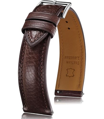 Amazon.com: Moran Alligator Leather Quick Release Watch Band 18mm