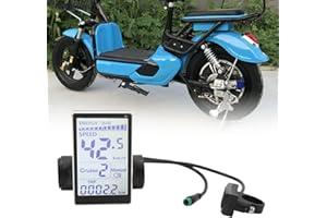 SHYEKYO Electric Bike M5 LCD Display Waterproof Connector Panel Electric Scooter Display Panel Screen