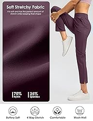 G Gradual Women's Pants Ankle 7/8 Golf Pants 3