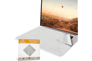 F FORITO Microfiber Liner Cleaning Cloth 13" with Screen Keyboard Imprint Protection, Laptop Keyboard Protector Compatible with MacBook Pro 13" and MacBook Air 13"