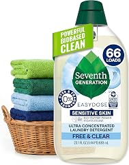 Seventh Generation Laundry Detergent, Ultra Concentrated EasyDose, Free & Clear, 23.1 Fl Oz