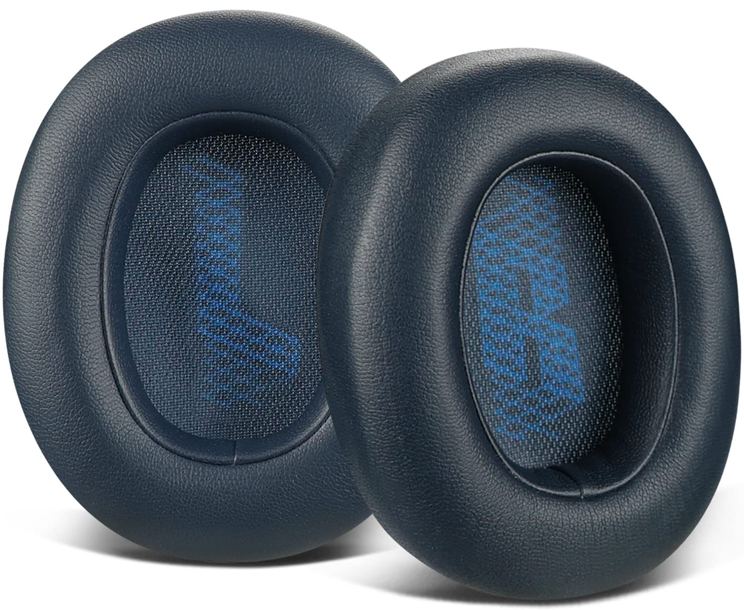 SOULWIT SOULWIT Replacement Ear Pads for JBL E65BTNC/Live 650BTNC/Live 770NC/Live 660NC/Duet NC Over-Ear Headphones, Earpads Cushions with Softer Leather, Noise Isolation Foam - Navy Blue