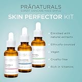 PraNaturals Skin Perfector Serum Kit 3x30ml Hyaluronic Acid Retinol Vitamin C view 2