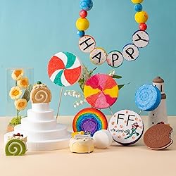 FFchuanhe 3 Inch 40-Pack Foam Circles for Crafts