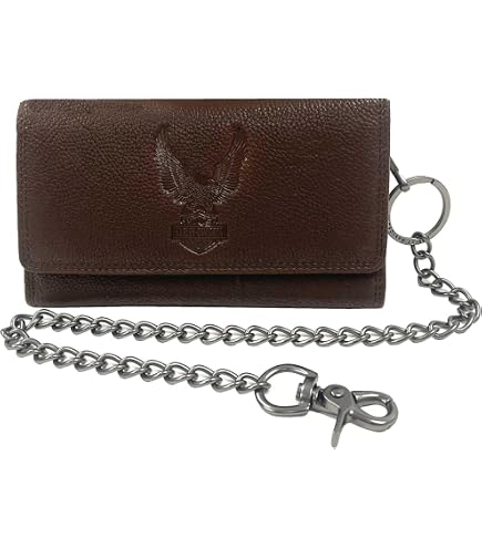 Amazon.com: Harley-Davidson Men's Spare Parts 25 in Wallet Chain