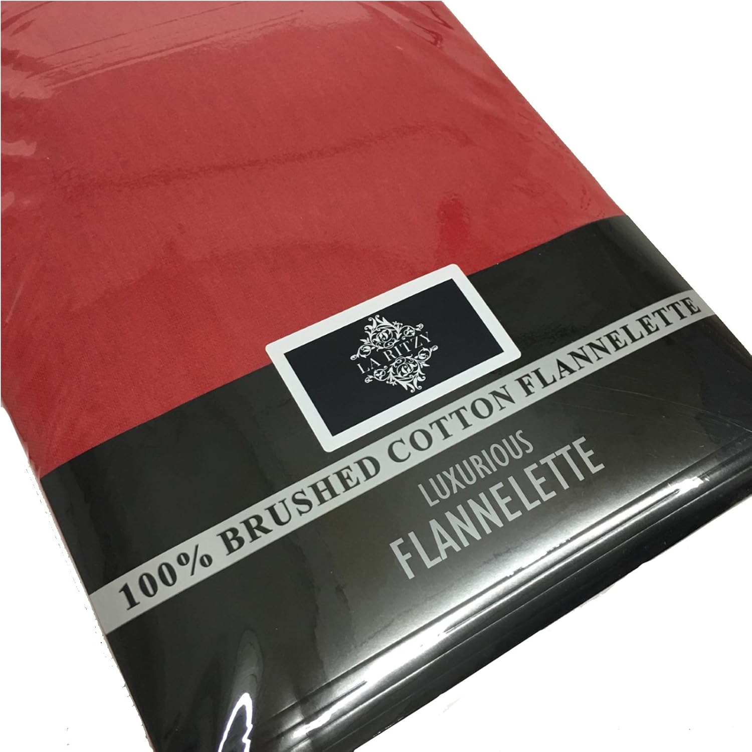 Thermal Flannelette 100 Brushed Cotton Fitted Sheet Luxury Plain