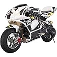 X-PRO Blast Mini Gas Pocket Bike, Gas-Powered Pocket Motorcycle, Perfect Mini Pocket Bike for Kids(Black)