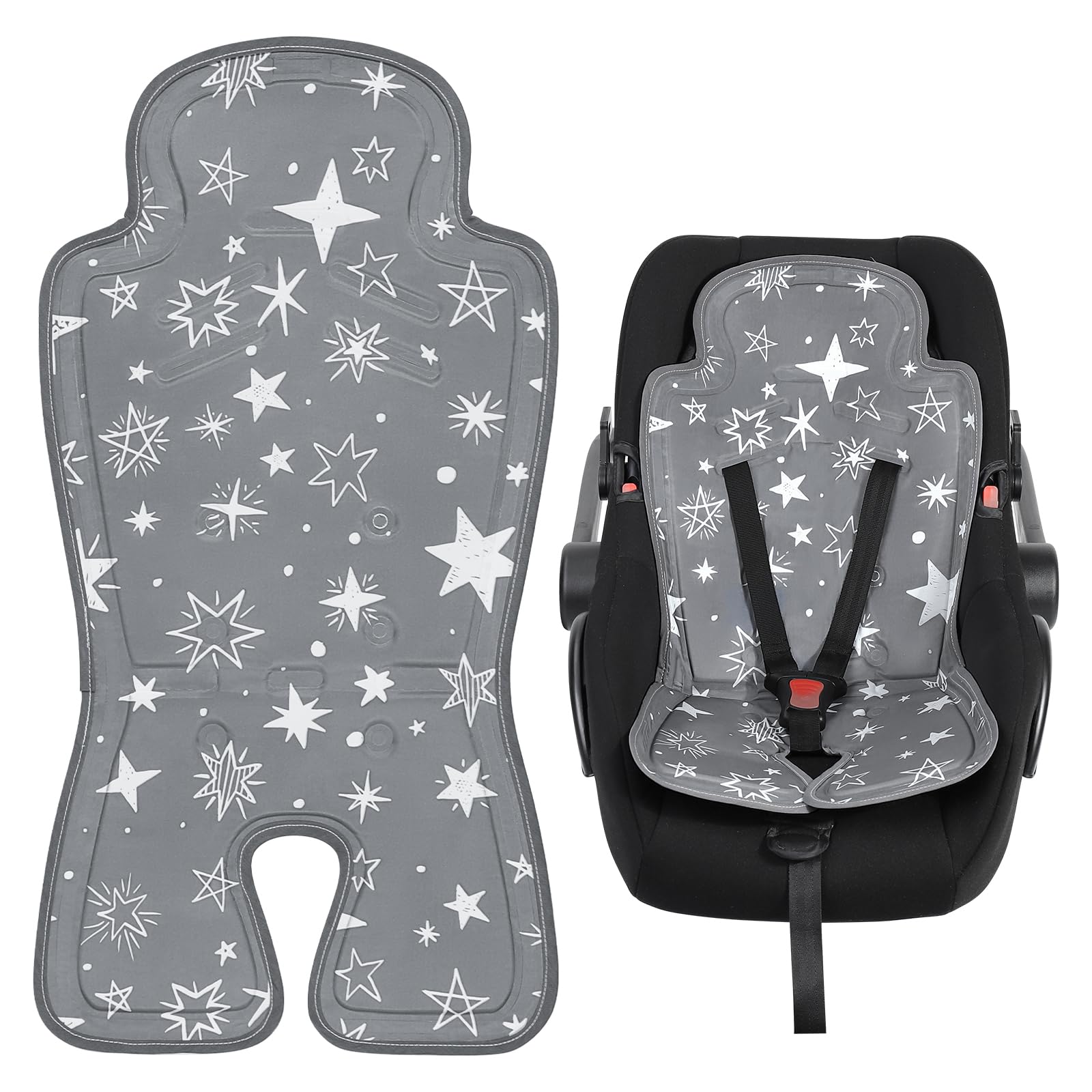 Photo 1 of Orzbow Gel Car Seat Cooling Pad, Reversible Cooler Pad for Babies Compatible with Doona Infant Car Seat & Stroller, Waterproof Cooling Mat Liner for Baby, Keep Baby Cool in Summer, Gray
