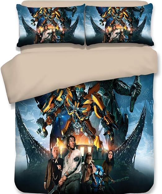 Amazon Com Amtan 3d Marvel Transformers Duvet Cover Set New
