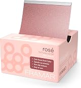 FRAMAR Rose Embossed Pop Up Hair Foil 500 Sheets Highlighting Foils
