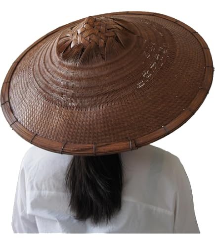 【希少】TENDERLOIN テンダーロイン BAMBOO HAT xihexi Bamboo Hat Traditional Chinese Hat Hand-Woven Zen Hat Dia