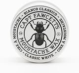 Captain Fawcett Bianco Classico Moustache Wax 15ml Firm Hold Citrus view 2