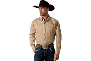 Ariat Men's Big and Tall Solid Twill Shirt