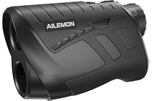 AILEMON 6X Golf/Hunting Rangefinder Rechargeable 900Y Distance Measuring Scope with Slope Flaglock High-Precision Continuous Scan