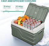 Alpicool 27L Car Refrigerator 12V 24V DC AC Portable Fridge Freezer NL30 view 3