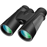 High Power 15X50 Binoculars for Adults BAK4 Prism FMC Lens - Black | BAK4 Prism FMC Lens,15X,50MM Big Eyepiece,Fogproof &amp; Waterproof,Viewing field of 1200 meters,Adjustable Focus