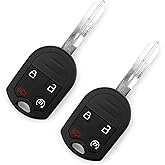 Key Fob Replacement CWTWB1U793 (2PCS) Fit for 2011-2014 Ford F-150 2011-2016 F-250 F-350 2012-2016 F-450 2013-2015 Explorer Expedition 4 - BTN /315MHz Keyless Entry Remote Control FCC ID OUC6000022