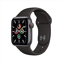 Amazon.com: Apple Watch SE (GPS, 40mm) - Space Gray Aluminum Case  