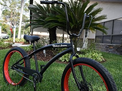 3 speed fat tire beach cruiser