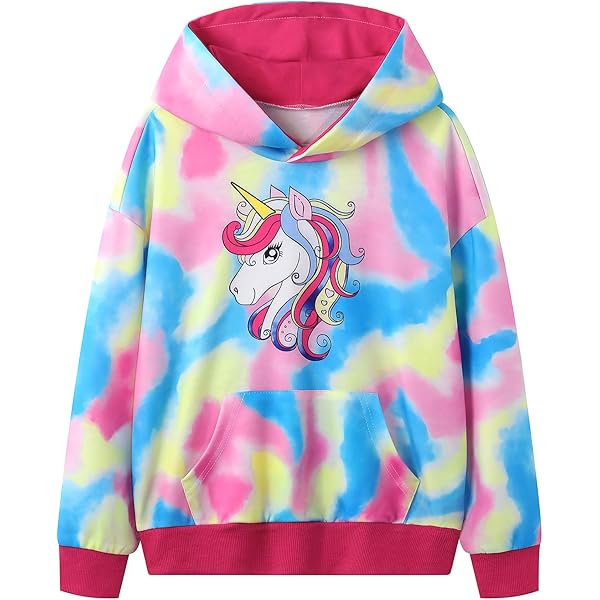 Amazon.com: SOLY HUX Girl's Cute Graphic Crew Neck Sweatshirt Long