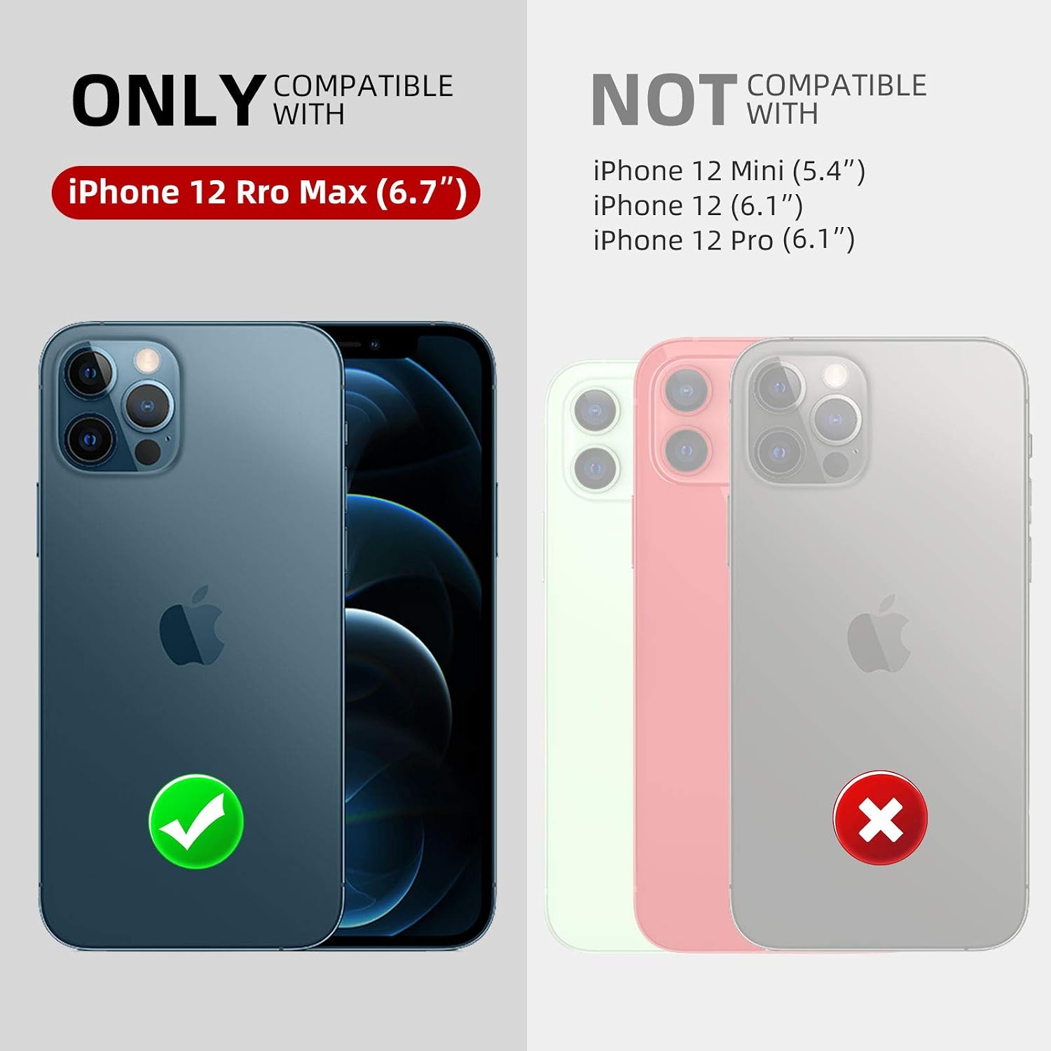 Beeasy for iPhone 12 Pro Max Case IP68 Waterproof, Compatible with MagSafe - Image 3