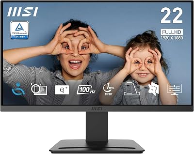 MSI PRO MP223 E2 21.45in Full HD Monitor 100Hz HDMI DisplayPort