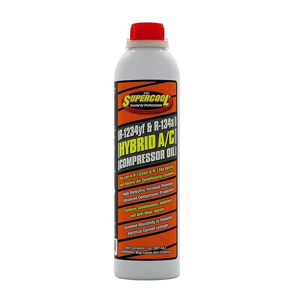 TSI SUPERCOOL 24940 HYBRID A/C COMPRESSOR OIL 7OZ...
