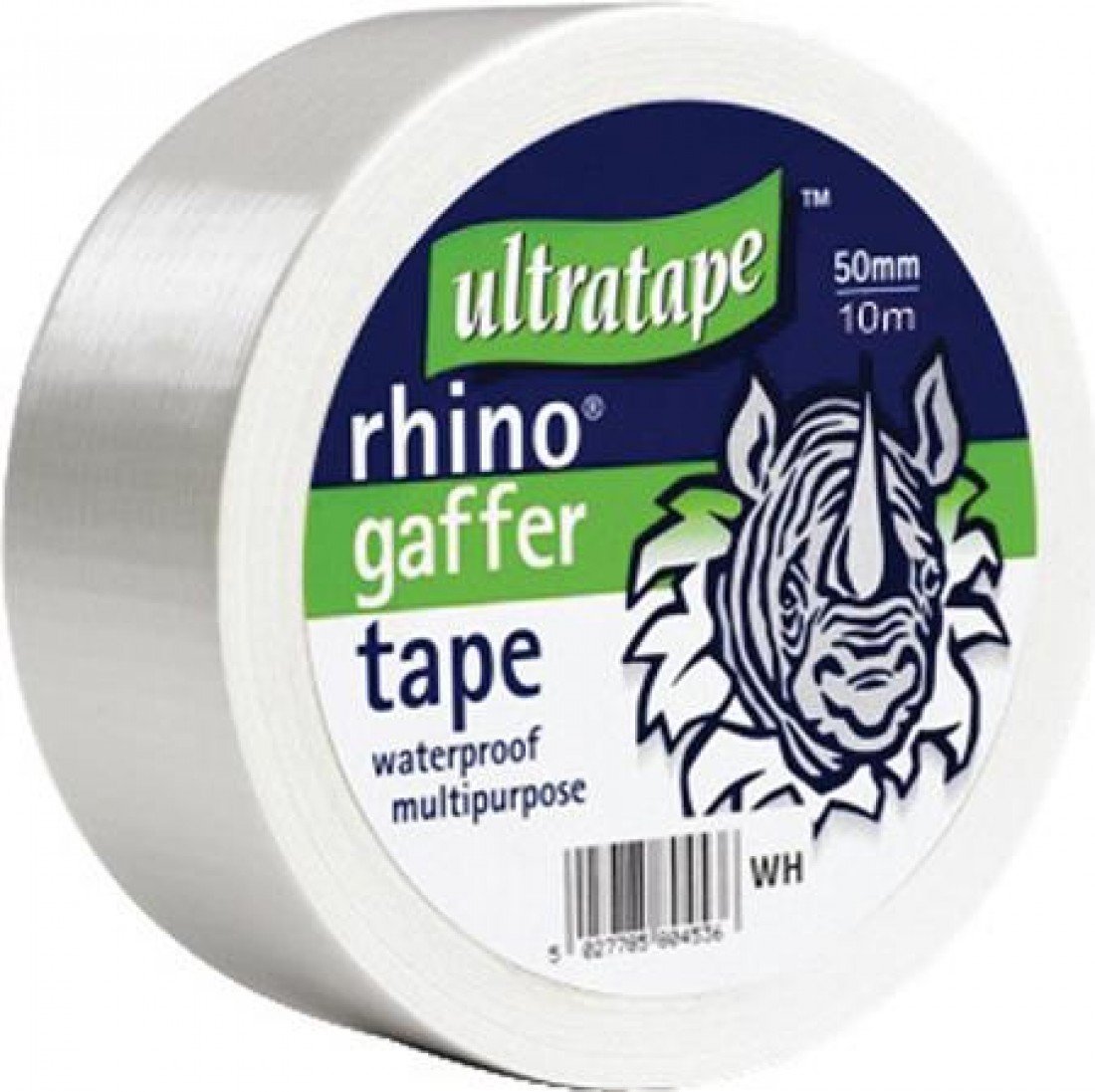 Ultratape 5 X Rhino 50mm 50mtr Multipurpose Gaffer Tape White