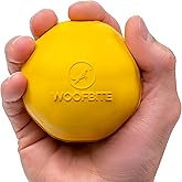WoofBite Super Durable Dog Ball - Tough, Strong Chew &amp; Fetch Toy for Power, Extreme, Aggressive Chewers - Heavy Duty Natural Rubber - Medium/Large Dogs
