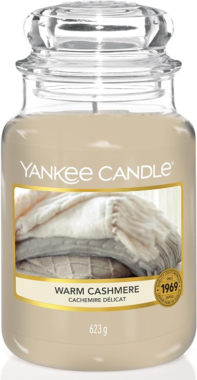 Yankee Candle Warm Cashmere Large Jar Scented Candle 150 Hour Burn