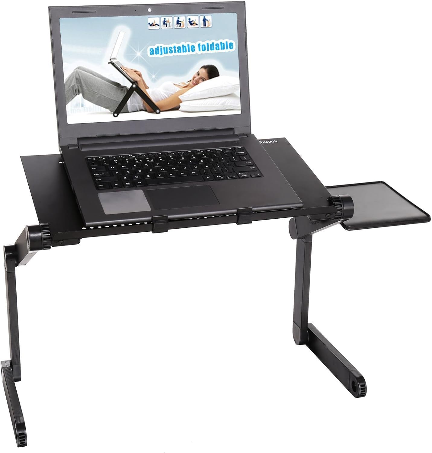 Garain Portable Adjustable Laptop Computer Desk Stand Table