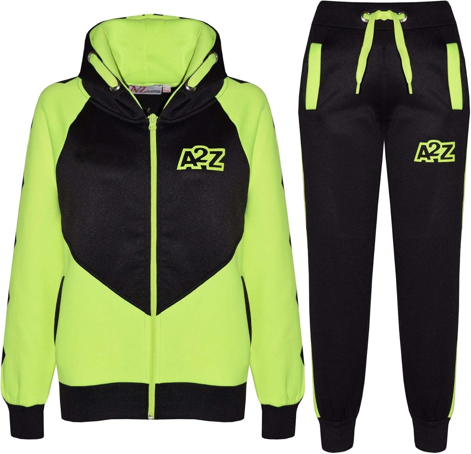 kids green tracksuit