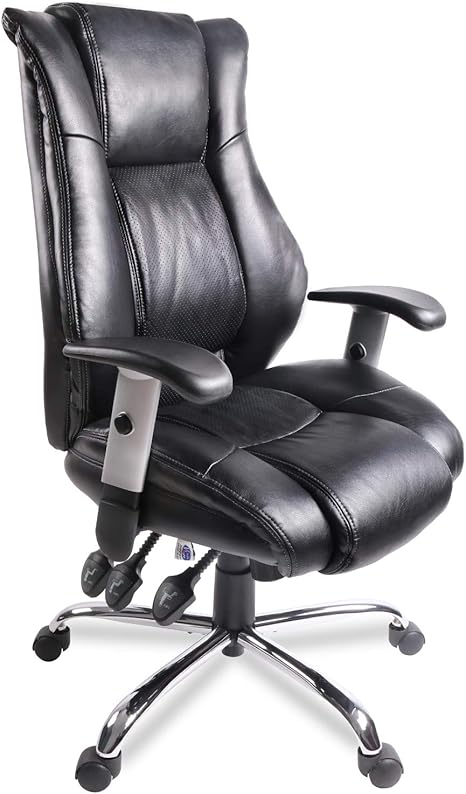 Amazon Com Office Chair Ergonomic Computer Bonded Leather