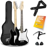 3rd Avenue XF 3/4 Size Kids Electric Guitar Starter Pack Black