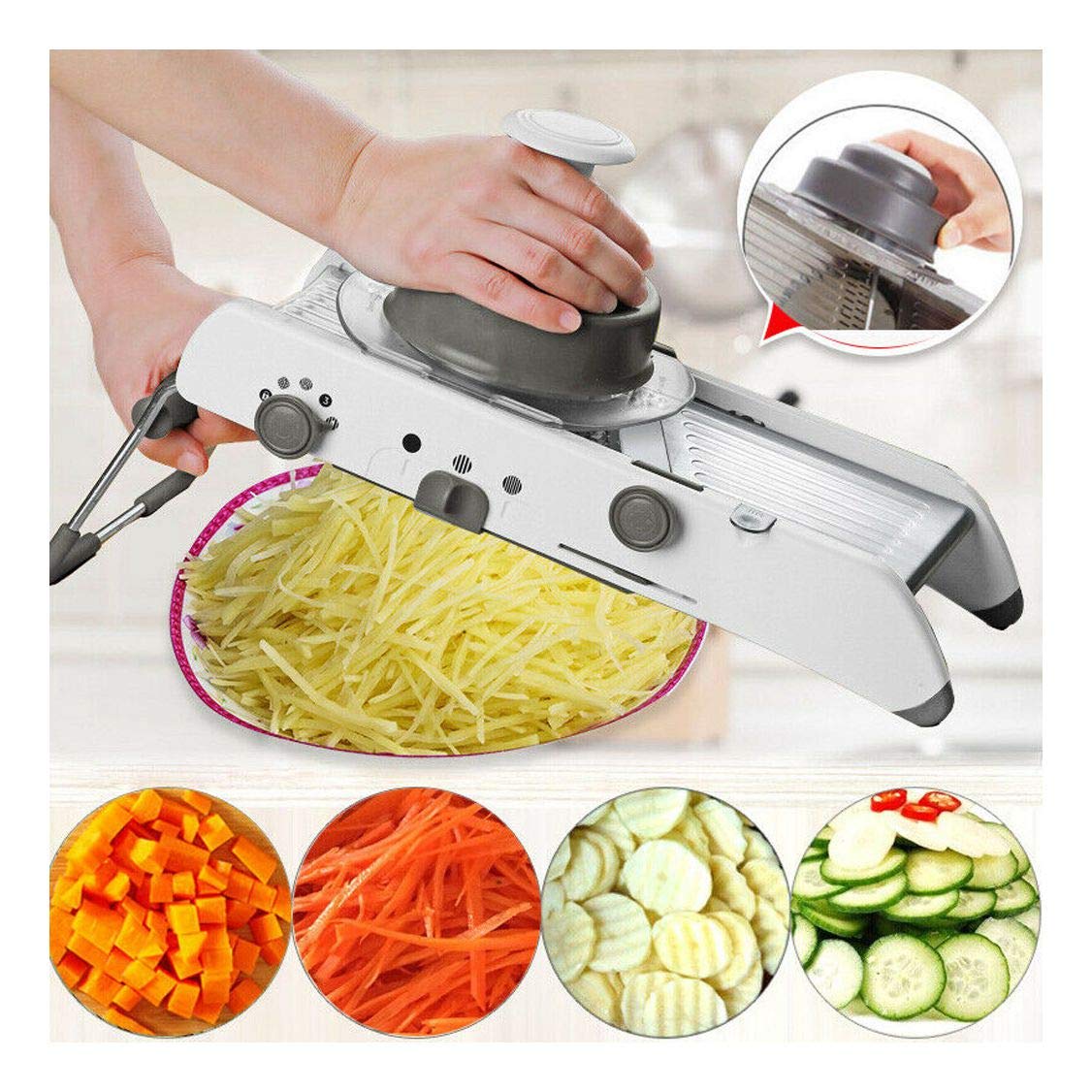 18 IN 1 Multifunction Vegetable Slicer FOOD CHOPPER Vegetable Cutter