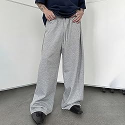Baggy Sweatpants Men Wide Leg Sweats Pants Loose