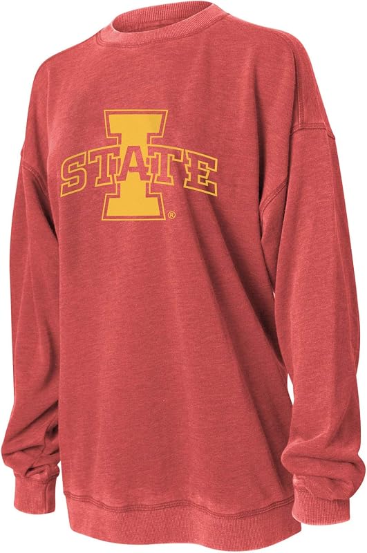NCAA - Sweatshirt feminino, NCAA, sweatshirt do campus, feminino, cor cardinal, tamanho L