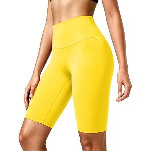 CHARMKING High Waisted Biker Shorts for Women - 5"/8" Tummy Control, Ultra-Comfort for Workouts, Yoga & Daily Wear