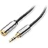 Cable Matters Gold Plated 3.5mm Stereo Audio Male to Female Extension Cable 15 Feet