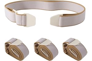 JFRHUDS 3 Pack Ostomy Belts for Women Men,Adjustable Ostomy Belt Attaches Securely to Ostomy Pouch 1.18x39 Inches,Preventing Bag Chassis Warping,Colostomy Belt for Post Operative Care After Ileostomy Surgery