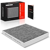 A-Premium Cabin Air Filter with Activated Carbon | Compatible with Chrysler, Dodge, Jeep &amp; Ram - 200, Sebring, Avenger, Caliber, Journey, Compass, Patriot, 1500, 2500, 3500