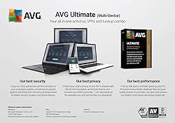 AVG Ultimate 2024 | Antivirus+Cleaner+VPN | 5
