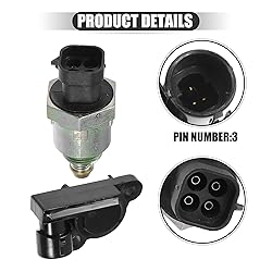 X AUTOHAUX 1 Set 25527077 Throttle Position Sensor