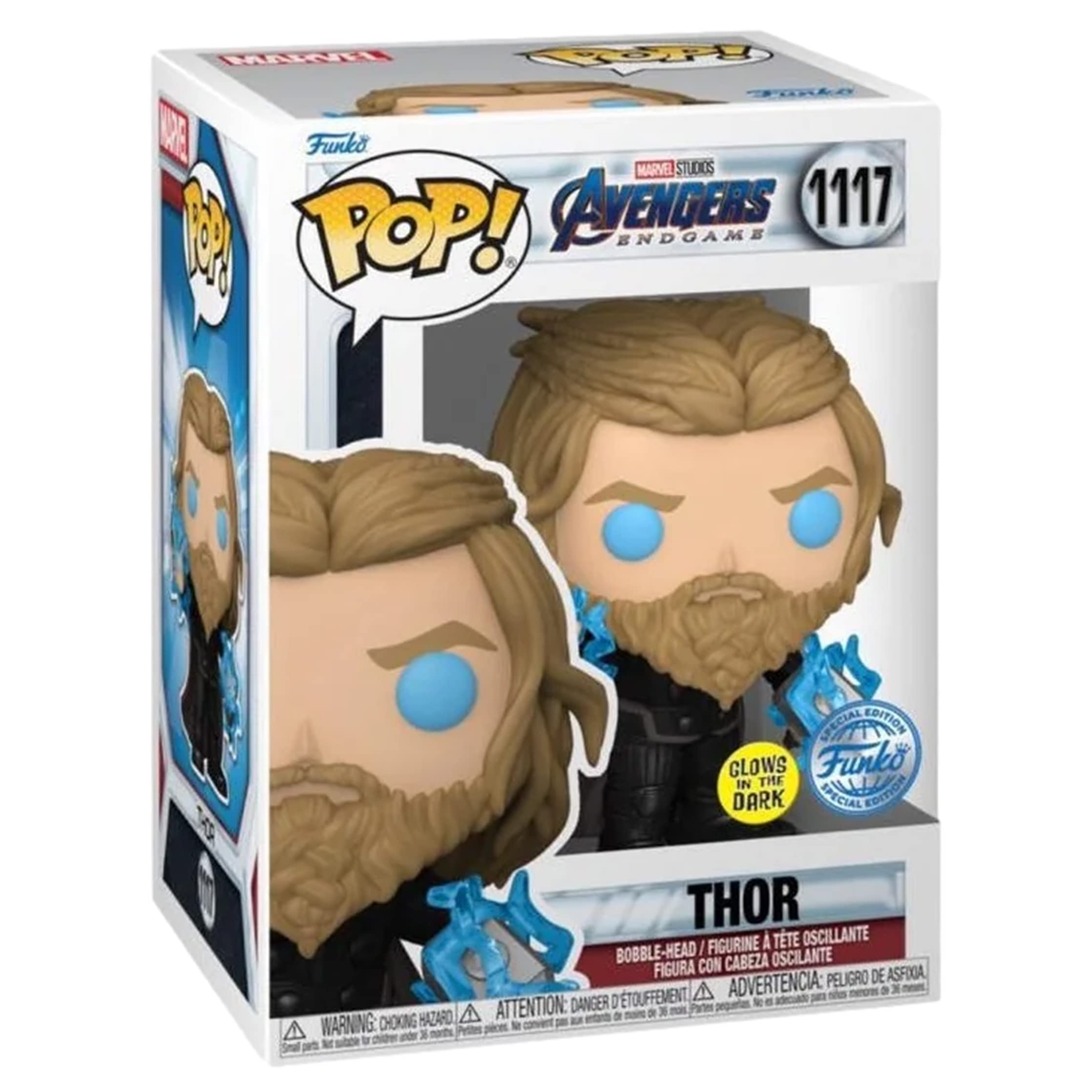 Pop! Avengers 4: Endgame - Thor with Thunder Glow in The Dark Special Edition